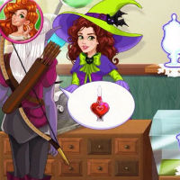 Игра Готовить зелье красоты